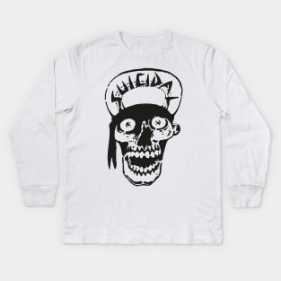 Suicidal Tendencies skull drawing Kids Long Sleeve T-Shirt